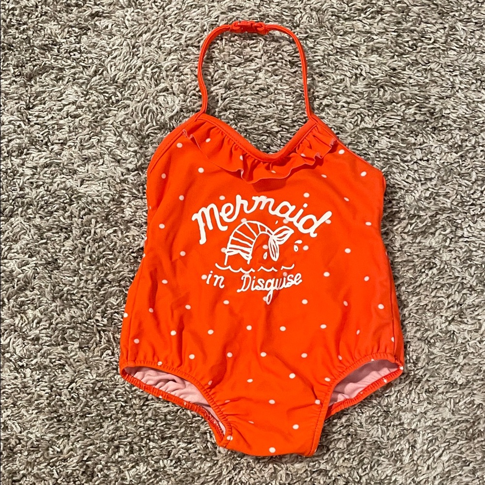 OshKosh 9 month Mermaid one piece swimsuit